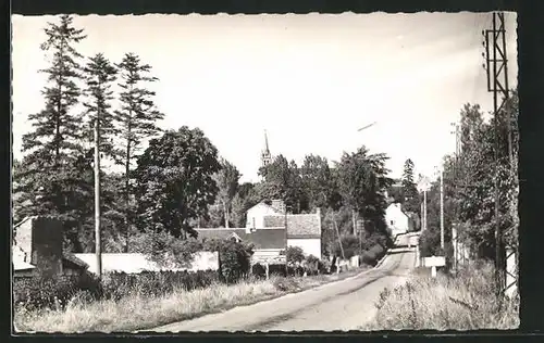 AK Monthou-sur-Bièvre, Le bout du Pont