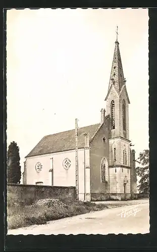 AK Berthenay, L`Eglise, Ansicht der Kirche
