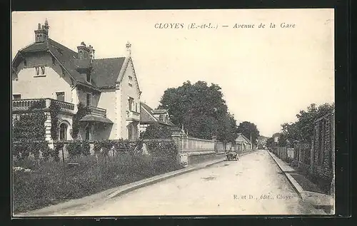 AK Cloyes, Avenue de la Gare