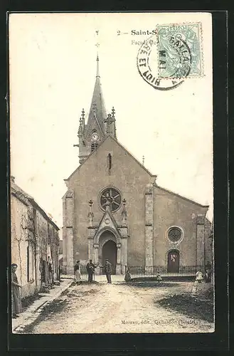 AK Saint-Symphorien, Facade de l'Eglise