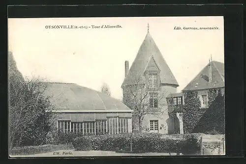 AK Oysonville, Tour d'Allonville, Gebäudeansicht