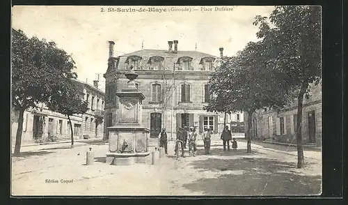 AK St-Savin-de-Blaye, Place Dufaure