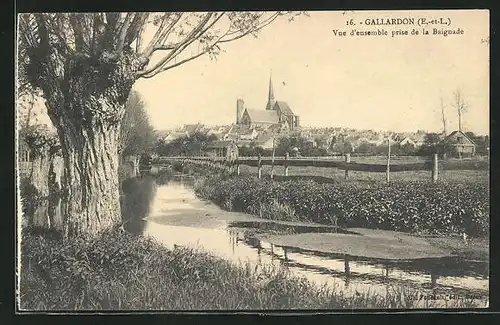 AK Gallardon, Vue d`ensemble prise de la Baignade