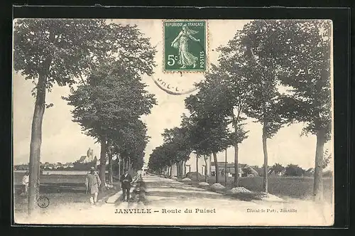 AK Janville, Route du Puiset