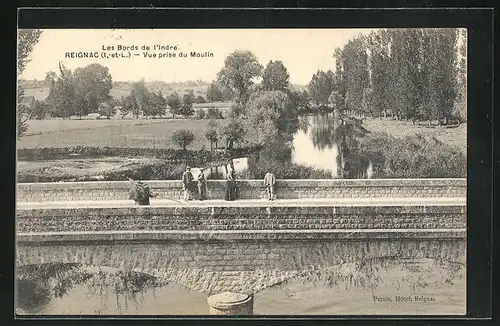 AK Reignac, Vue prise du Moulin