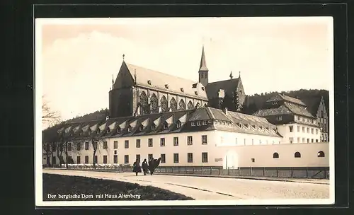 AK Altenberg, Der bergische Dom mit Haus Altenberg