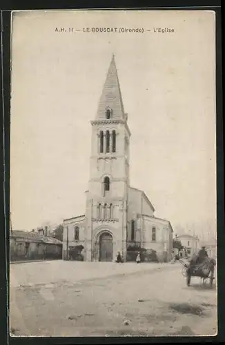AK Le Bouscat, L`Eglise, Ansicht der Kirche