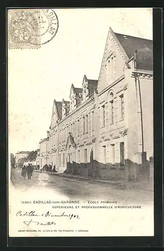 AK Cadillac-sur-Garonne, Ecole Primaire supérieure et professionelle d`agriculture