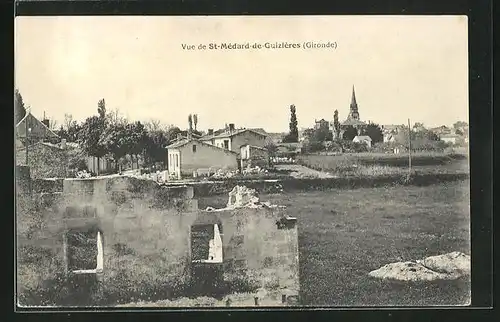 AK St-Médard-de-Guiziéres, panorama