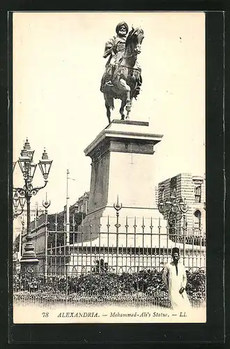 AK Alexandria, Mohammed Ali's Statue