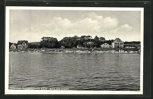 AK Pelzerhaken, Blick auf den Strand