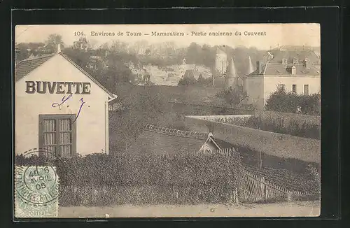 AK Marmoutiers, Partie ancienne du Couvent