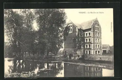 AK Veigné, Le Moulin de l'Indre