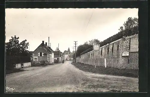 AK St-Martin-le-Beau, La Rue principale