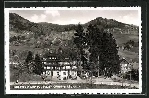 AK Ottenhöfen i. Schwarzwald, Hotel-Pension Sternen