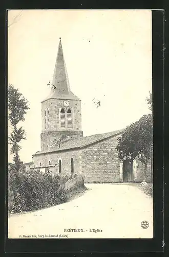 AK Pretieux, l'Eglise