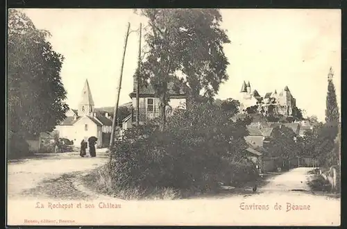 AK Beaune, La Rochepot et son Château