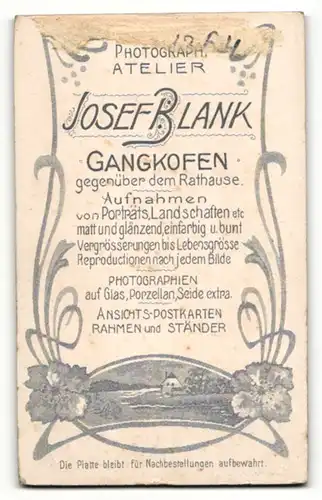 Fotografie Josef Blank, Gangkofen, ältere Dame mit Ohrringen