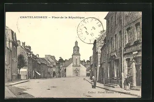 AK Chatelaudren, Place de la Republique