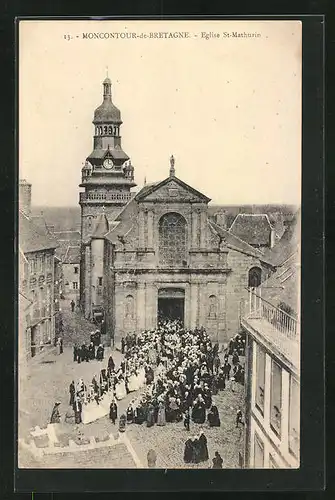 AK Moncontour-de-Bretagne, Eglise St-Mathurin