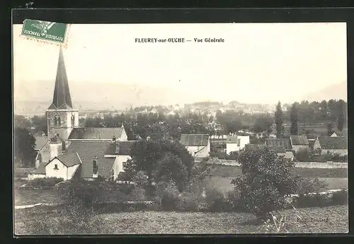 AK Fleurey-sur-Ouche, Vue Gènèrale