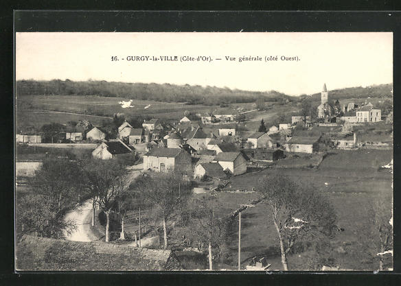 AK GurgyleChateau, Vue generale Nr. 10191311 oldthing