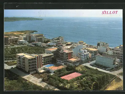 AK S'illot, Hotel Playamar, Fliegeraufnahme
