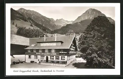AK Reichenbach, Hotel Berggasthof Hirsch