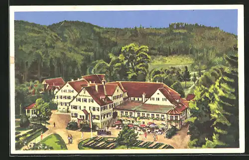 AK Niedernau / Schwarzwald, Hotel Bad Niedernau