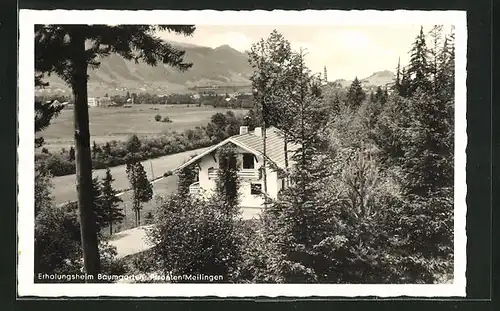 AK Pfronten-Meilingen, Hotel-Pension Erholungsheim Baumgarten