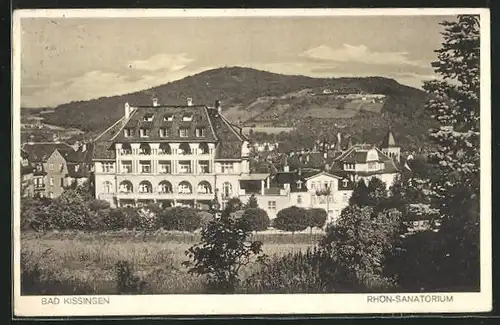 AK Bad Kissingen, Ansicht vom Rhön-Sanatorium