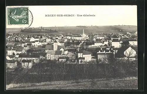 AK Recey-sur-Ource, Vue Generale