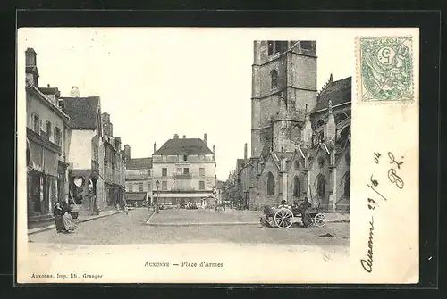 AK Auxonne, Place d`Armes