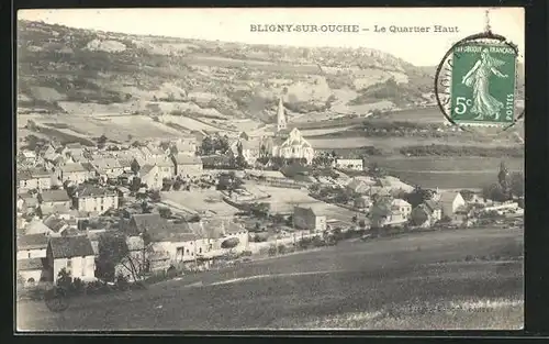 AK Bligny-sur-Ouche, Le Quartier Haut