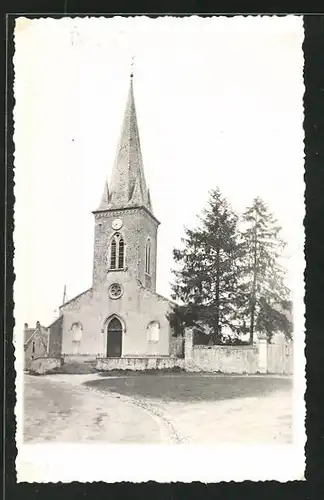 AK Precy-sous-Thil, Ansicht der Kirche