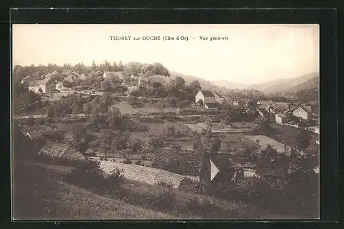 AK Thorey-sur-Ouche, Vue generale, Panorama