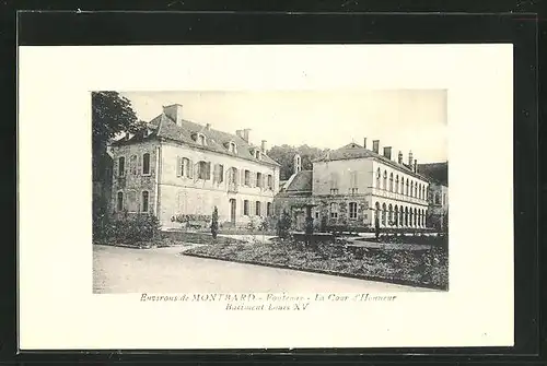 AK Fontenay, La Cour d`Honneur, BAtiment Louis XV.