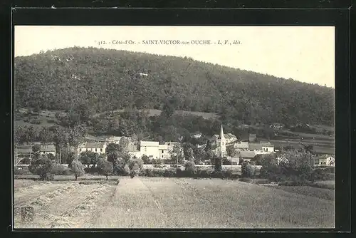 AK Saint-Victor-sur-Ouche, Vue generale