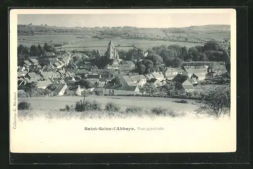 AK Saint-Seine-l'Abbaye, Vue generale