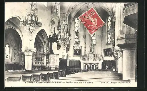 AK Verrey-sous-Salmaise, Intérieur de l`Eglise