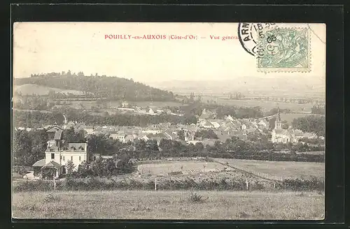 AK Pouilly-en-Auxois, Vue Generale