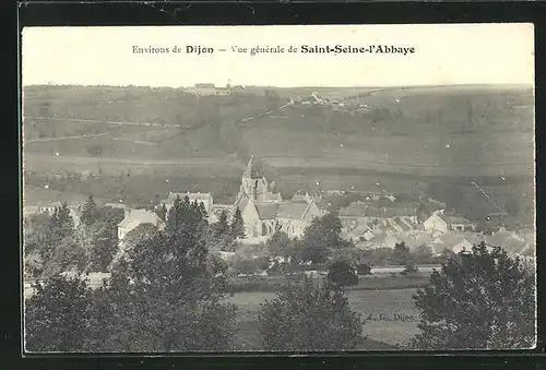 AK Dijon, Vue générale de Saint-Seine-l`Abbaye