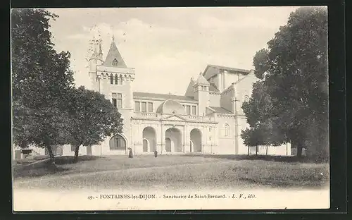 AK Fontaines-les-Dijon, Sanctuaire de Saint-Bernard