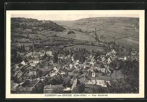 AK Lusigny-sur-Ouche, Vue Generale