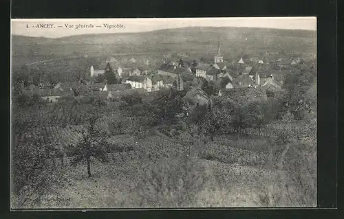 AK Ancey, Vue générale, Aussicht auf den Ort