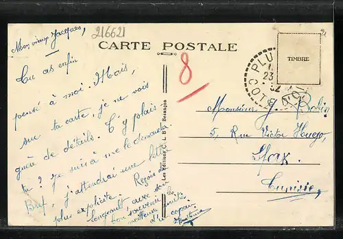 AK Longeault, le Pont sur la Tille