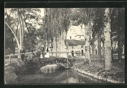 AK Fontaine-Froide, le Pont de la Maison du Garde