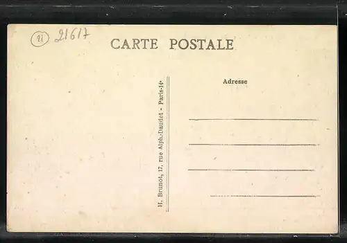 AK Aisey-sur-Seine, le Cours de la Seine