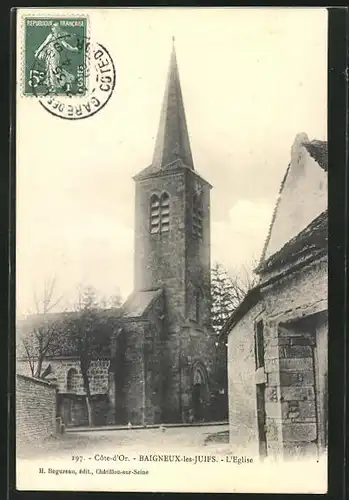 AK Baigneux-les-Juifs, l'Eglise
