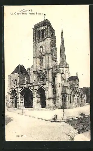 AK Auxonne, la Cathedrale Notre-Dame
